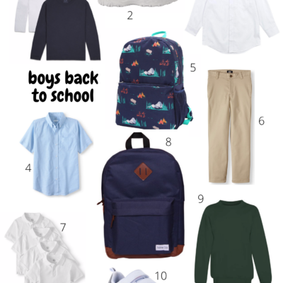 Boy styles x Back to school with Walmart